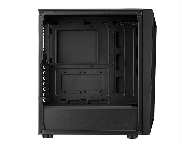 Cooler Master CMP510, ATX, ARGB Strip & 3x ARGB Dual Ring Fans, Front Panel Design, Full Black Coating