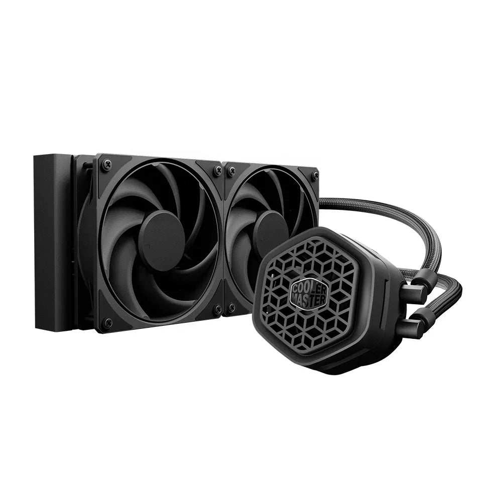 Cooler Master MasterLiquid Atmos II Stealth 240mm All-Black Non-LED AIO Liquid CPU Cooler