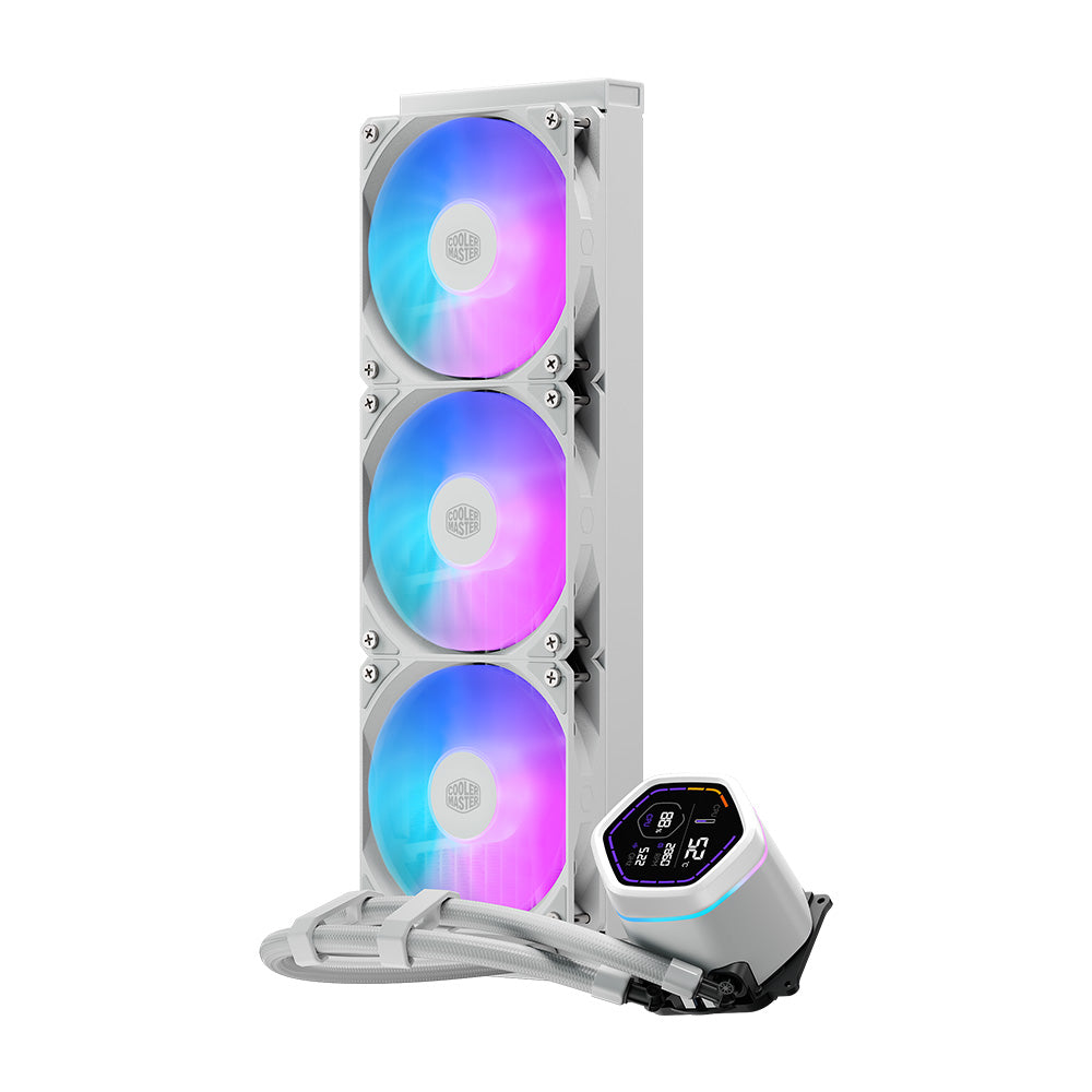 Cooler Master MasterLiquid Core Nex Digital 360 ARGB - White