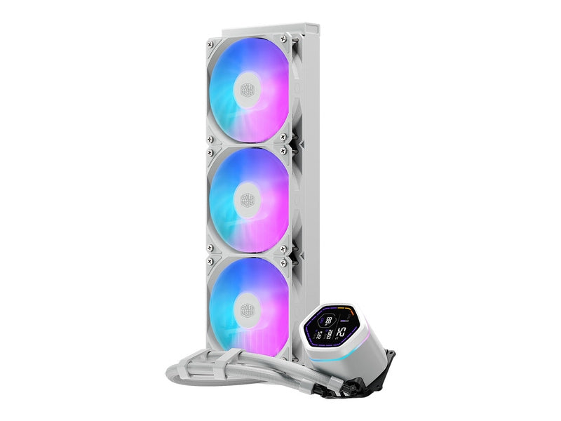 Cooler Master MasterLiquid Core Nex Digital 360 ARGB - White
