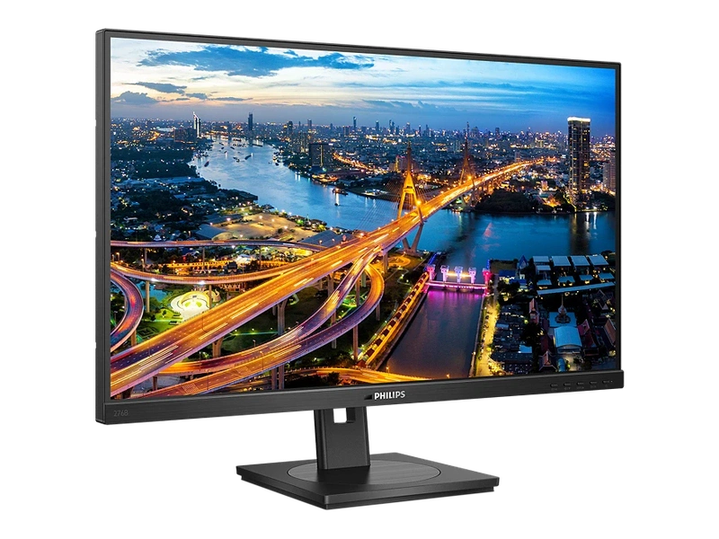 Philips 27" QHD IPS Business Monitor with USB-C Docking, SPEAKERS USBHub 4YR Wty