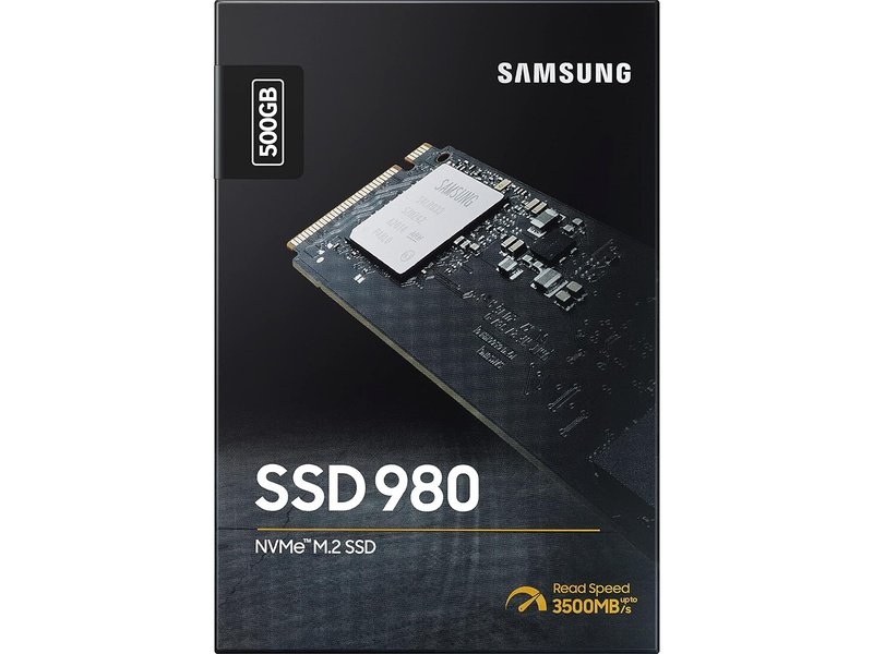 Samsung 980 500GB M.2 NVMe PCIe 3.0 SSD