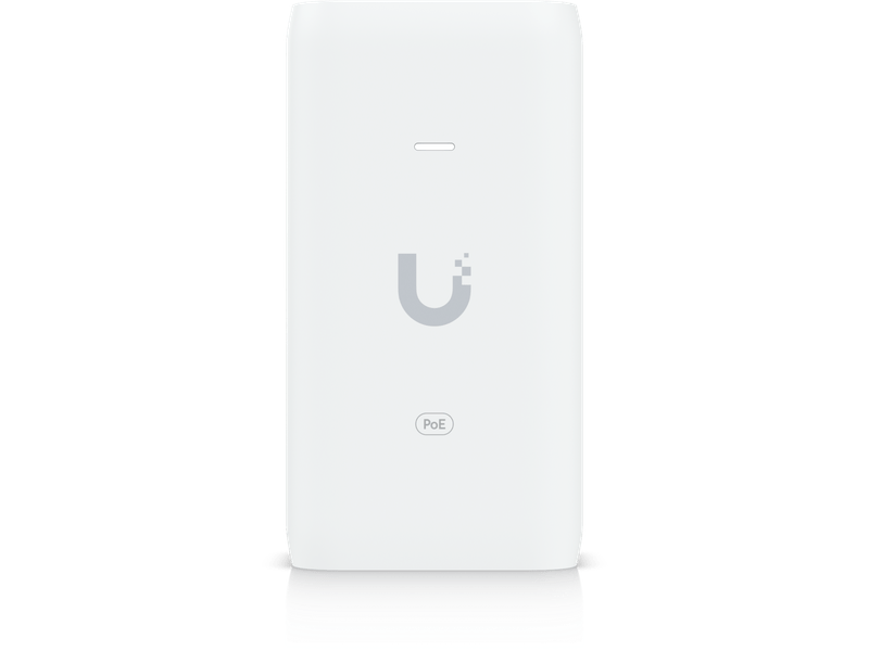 Ubiquiti PoE 802.11AF Adapter, Up to 15W of PoE Output, RJ45 Data Input, Compatible injector for NHU-U6+