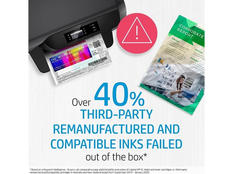 HP 63 Genuine Original Tri-Color Printer Ink Cartridge works with HP OfficeJet 4600, 5200, HP DeskJet 2100, 3600 and HP ENVY 4500 Series - F6U61AA