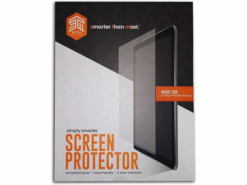 STM GLASS SCREEN PROTECTOR MS SURFACE PRO/PRO4/PRO6
