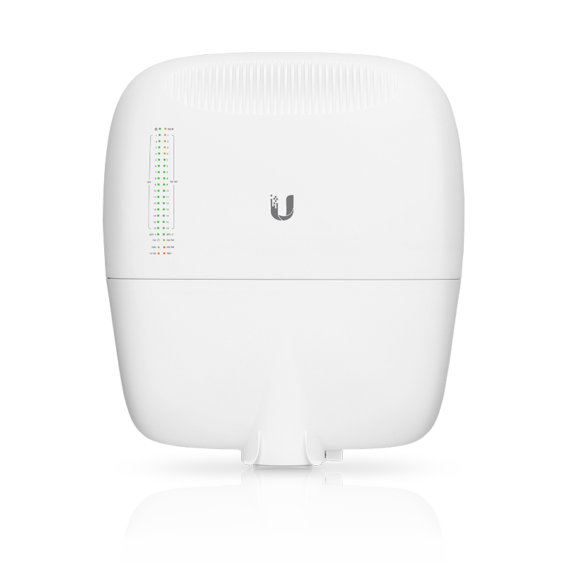 Ubiquiti EdgePoint 16 Port PoE Outdoor WISP Switch - 4x 54v/24v PoE Ports, 12x 802.3af 48v PoE Ports - ESD Power Protection,