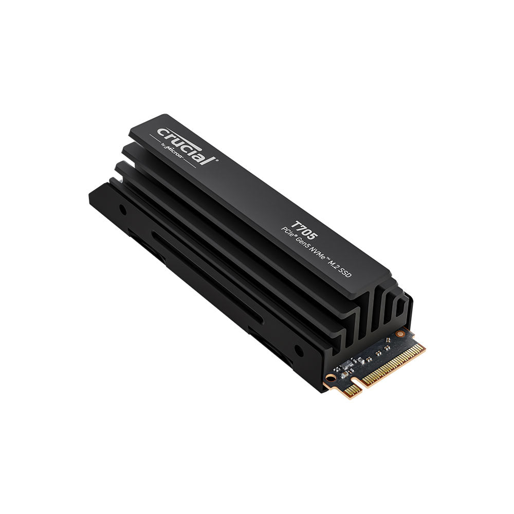 Crucial T705 PCIe Gen5 NVMe M.2 SSD with Heatsink 2TB