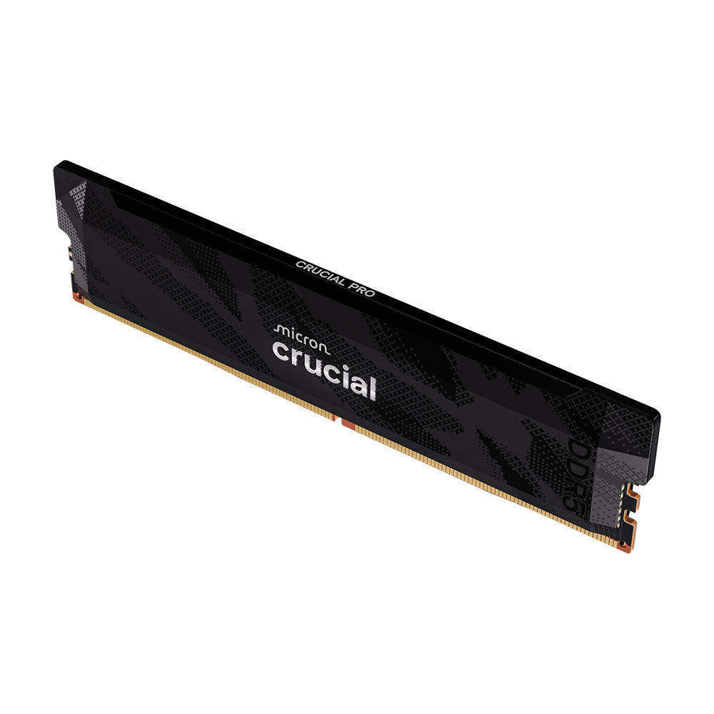 Crucial Pro OC CP16G64C32U5B DDR5-6400 CL32 16GB (1x16GB) UDIMM Black