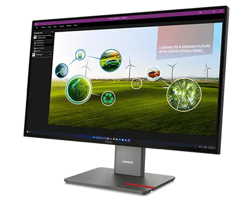 Lenovo ThinkVision P27Q-40 27" QHD 120Hz USB Hub Monitor 64A7GAR6AU
