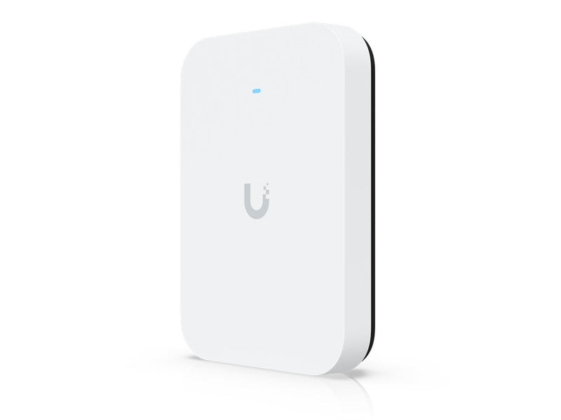 Ubiquiti U7 Pro XG Wall, Wall-mounted 6 GHz-ready WiFi 7 AP with 1/2.5/10 GbE support.