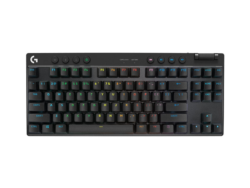 Logitech G PRO X TKL Lightspeed RGB Wireless Mechanical Gaming Keyboard - Black 920-012137