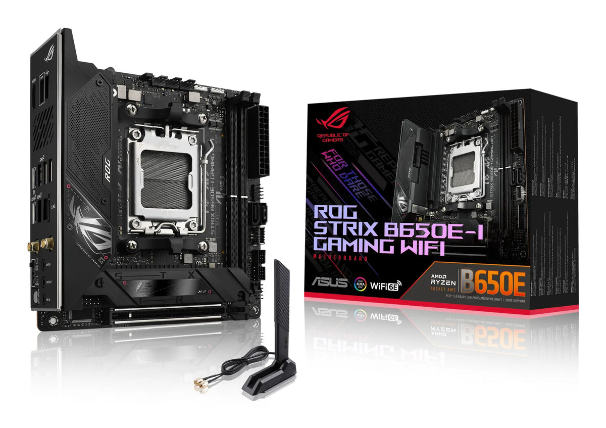 ASUS ROG Strix B650E-I Gaming WiFi AMD B650E AM5 Mini-ITX Motherboard