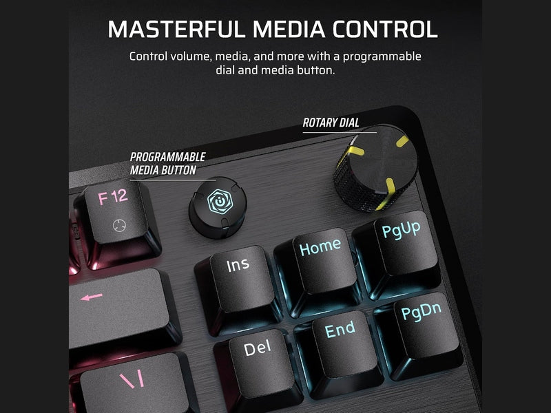 Corsair K70 CORE TKL RGB Wired Mechanical Gaming Keyboard - MLX Red Switch