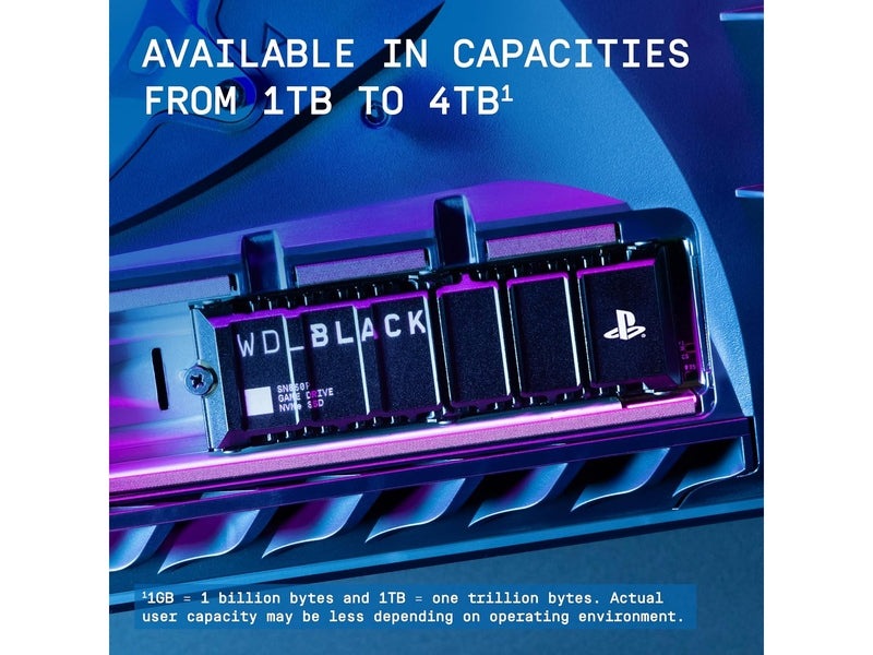 Western Digital WD_BLACK SN850P 4TB NVMe™ SSD for PS5® consoles