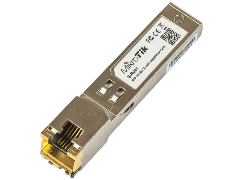 MikroTik S-RJ01 10/100/1000M MM SFP 1.25Gbps Copper Module*New Opened