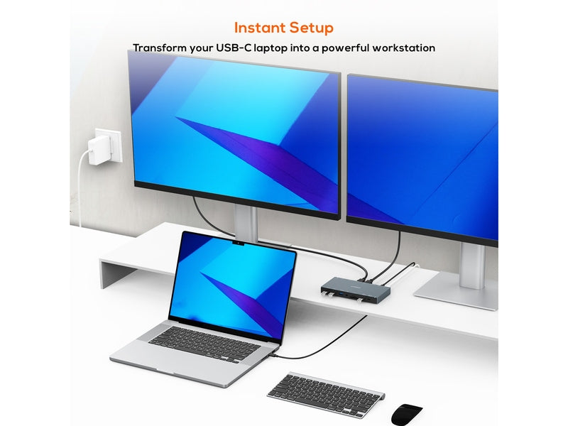 mbeat 15-in-1 Triple Display USB-C Dock