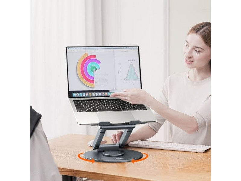 mbeat Stage S9 360 Degrees Rotating Laptop Stand with Telescopic Height Adjustment