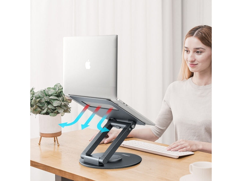 mbeat Stage S9 360 Degrees Rotating Laptop Stand with Telescopic Height Adjustment