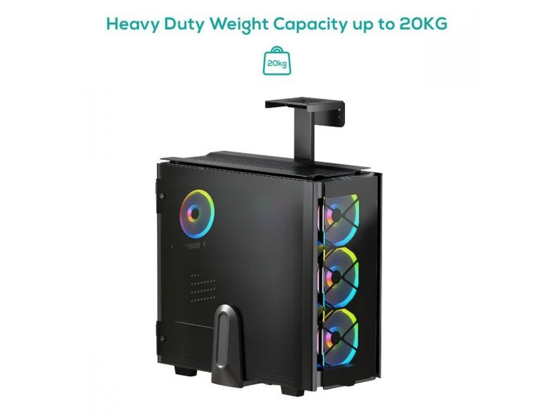 mbeat Activiva Ultra-Wide Adjustable Wall & Under-Desk PC Mount