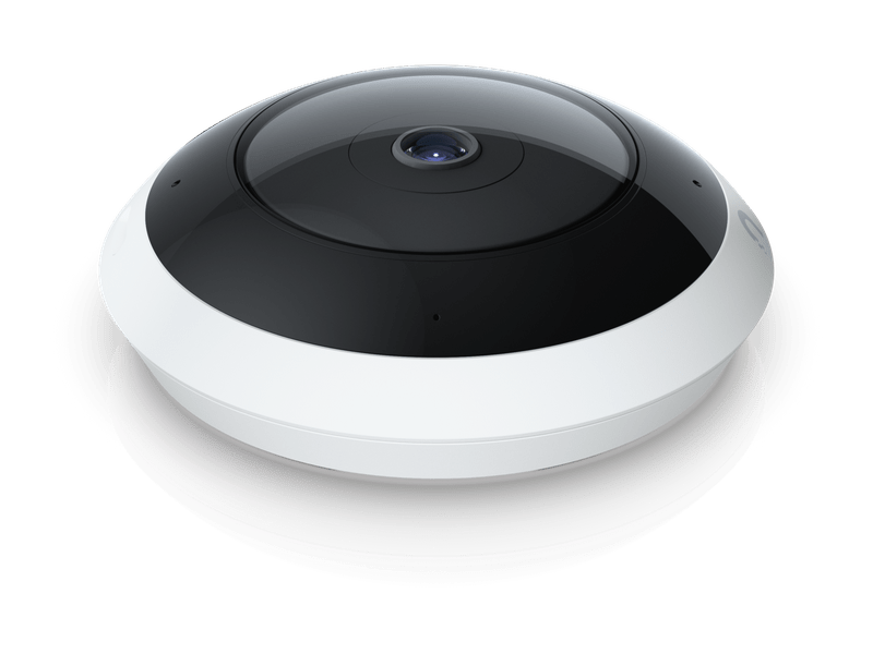 Ubiquiti UVC-AI-360-W UniFi Protect Camera AI 360 White High-Resolution PTZ 360° Fisheye Lens