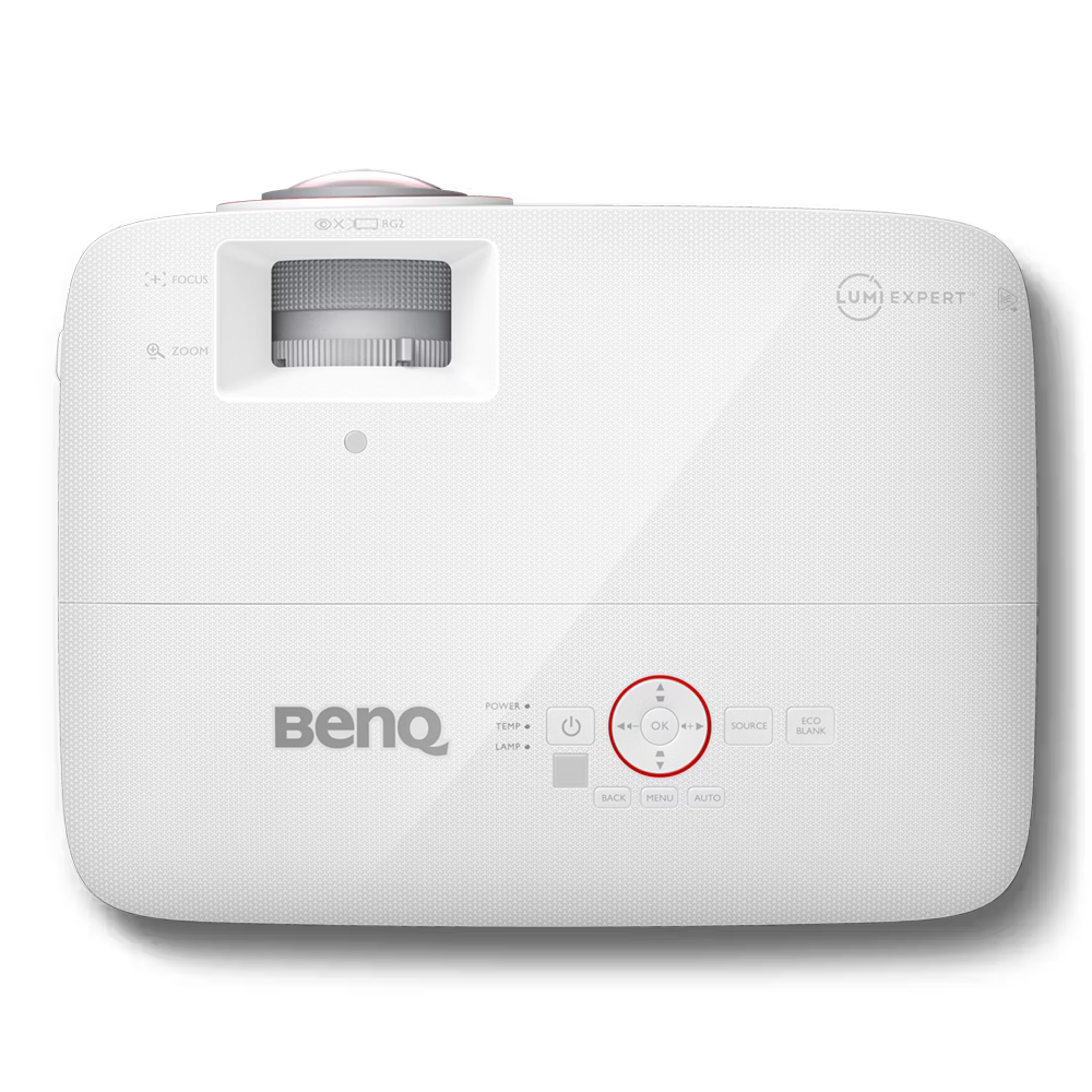 BenQ TH671ST 1080P, Lamp, DLP, Cinema Projector, 1920x1080 Resolution, 3000 Lumens, 10,000:1 Contrast, 2 Year Warranty, White