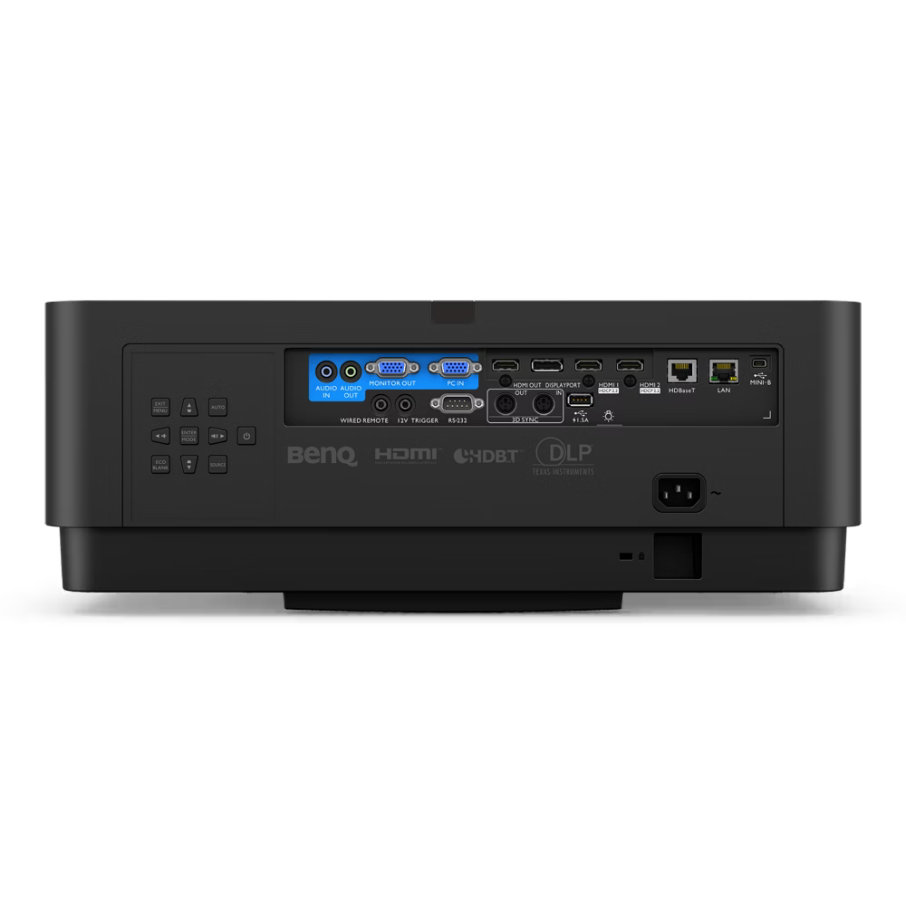 BenQ LU960ST2 WUXGA, Laser, DLP, Business Projector, 1920x1200 Resolution, 5200 Lumens, 3,000,000:1 Contrast, Black