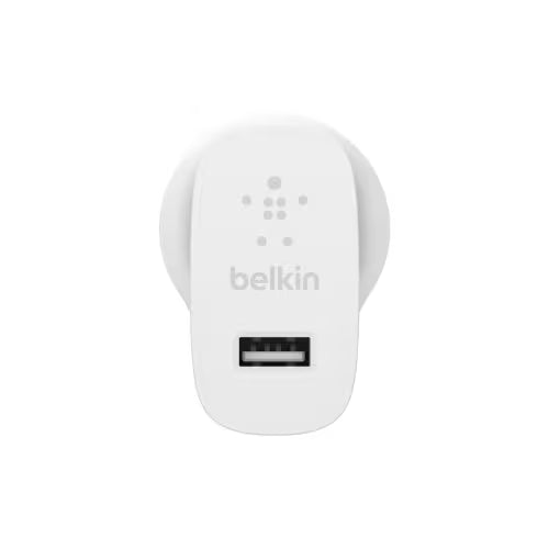 Belkin BOOST↑CHARGE 12W AC Adapter For USB Device, iPad, Smartphone, iPhone - White