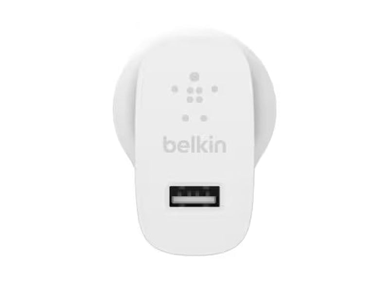 Belkin BOOST↑CHARGE 12W AC Adapter For USB Device, iPad, Smartphone, iPhone - White