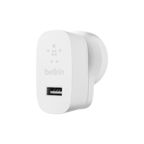 Belkin BOOST↑CHARGE 12W AC Adapter For USB Device, iPad, Smartphone, iPhone - White