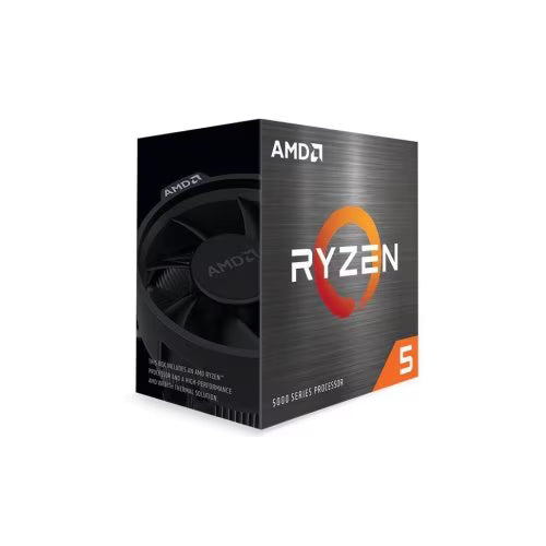 AMD Ryzen 5 5600 6 Core 12 Threads Unlocked 4.4GHz AM4 65W Processor with Wraith Stealth Cooler