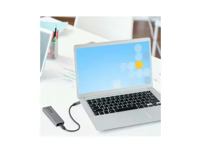 StarTech USB-C 10Gbps to M.2 NVMe or M.2 SATA SSD Enclosure, Tool-free M.2 PCIe/SATA SSD Aluminum Enclosure, USB-C & USB-A Host Cables