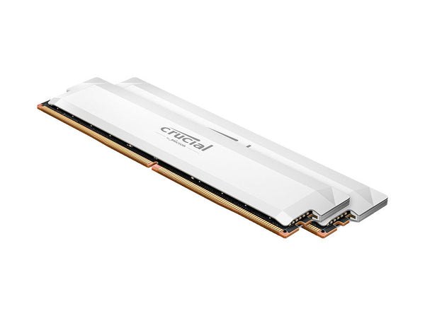 Crucial Pro OC 32GB Kit 2x16GB DDR5-6400 UDIMM CL38 White