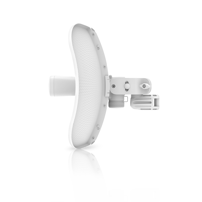 Ubiquiti airMAX LiteBeam AC 5 GHz Long-Range Station, 450+ Mbps Throughput, 23dBi Gain Antenna, 15+ Km Range,Inludes PoE Injector