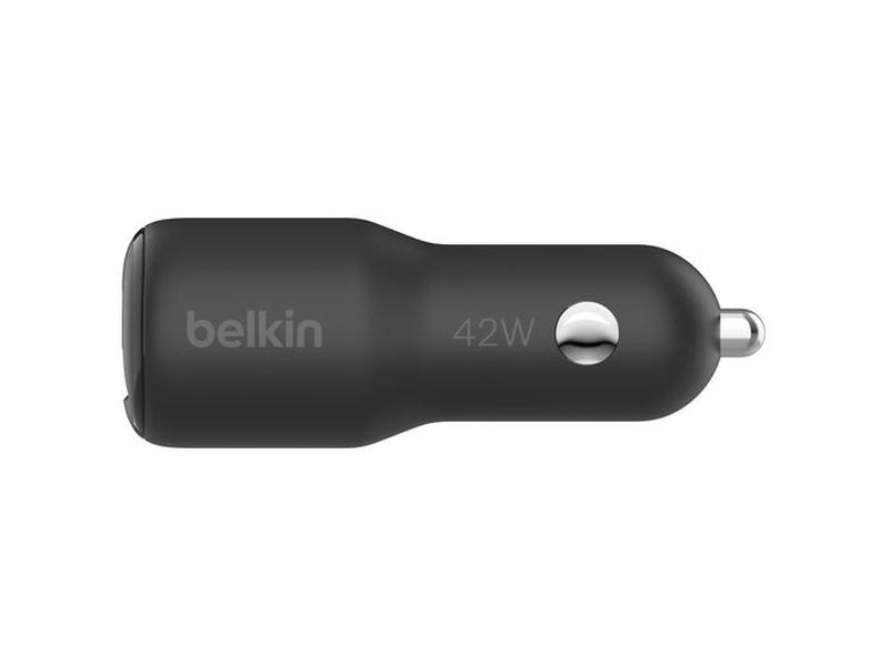 Belkin BoostCharge Dual Car Charger 42W - Black