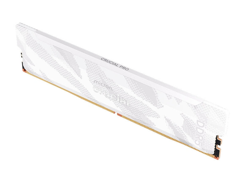Crucial Pro OC CP16G64C32U5W DDR5-6400 CL32 16GB 1x16GB UDIMM White