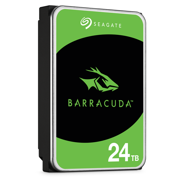 Seagate BarraCuda 24TB 7200RPM 512MB 3.5" SATA Hard Drive (ST24000DM001)