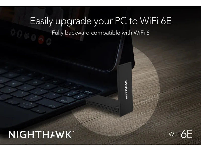 Netgear Nighthawk AXE3000 USB Wireless Adapter - USB 3.0