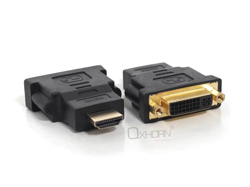 DVI(24+5) female to HDMI male adapter