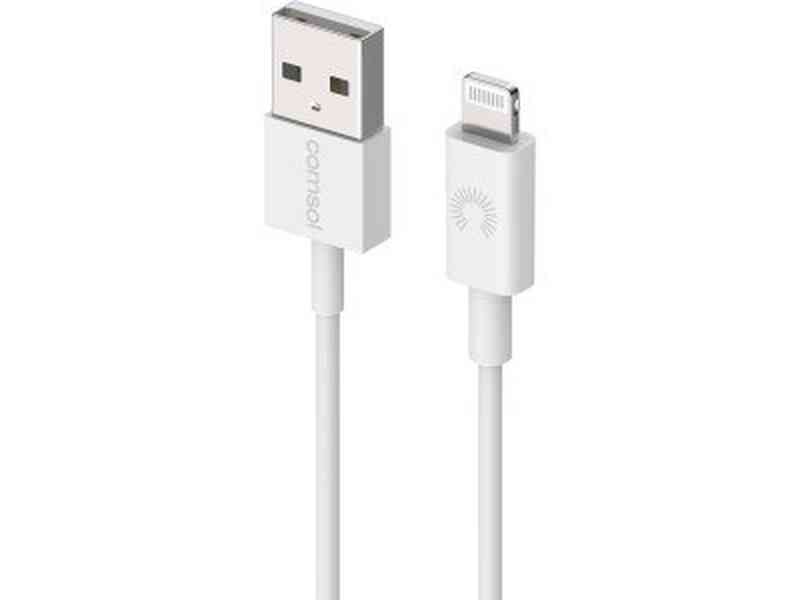 1.2m Apple Lightning to USB Cable, White - AL12WH