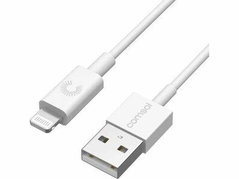 1.2m Apple Lightning to USB Cable, White - AL12WH