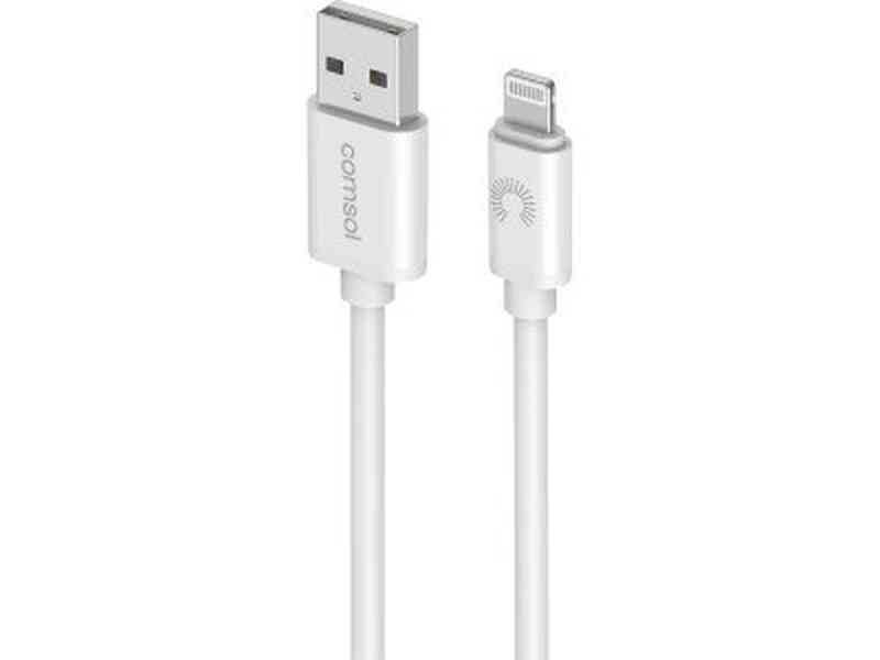 2m Apple Lightning to USB Cable, White - AL20WH