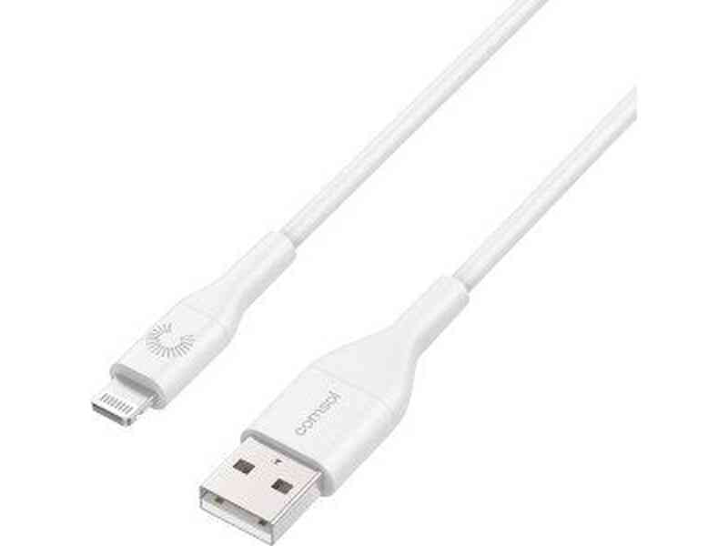 1.2m GRS Certified USB-A to Apple Lightning Cable - White - ALGR12WH