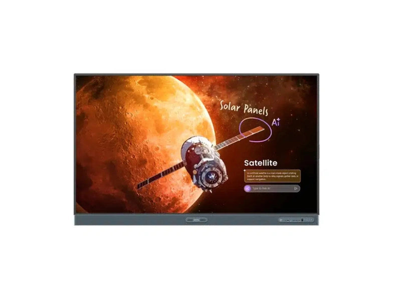 BenQ Professional Series 75" IFP, Android 15 16GB RAM ClassroomCare 50-point IR touch Wallmount & WiFi Inc.