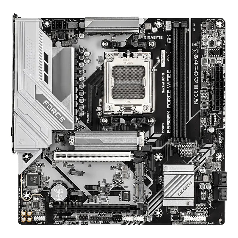 Gigabyte B650EM FORCE WIFI6E AM5 mATX Motherboard B650EM FORCE WIFI6E