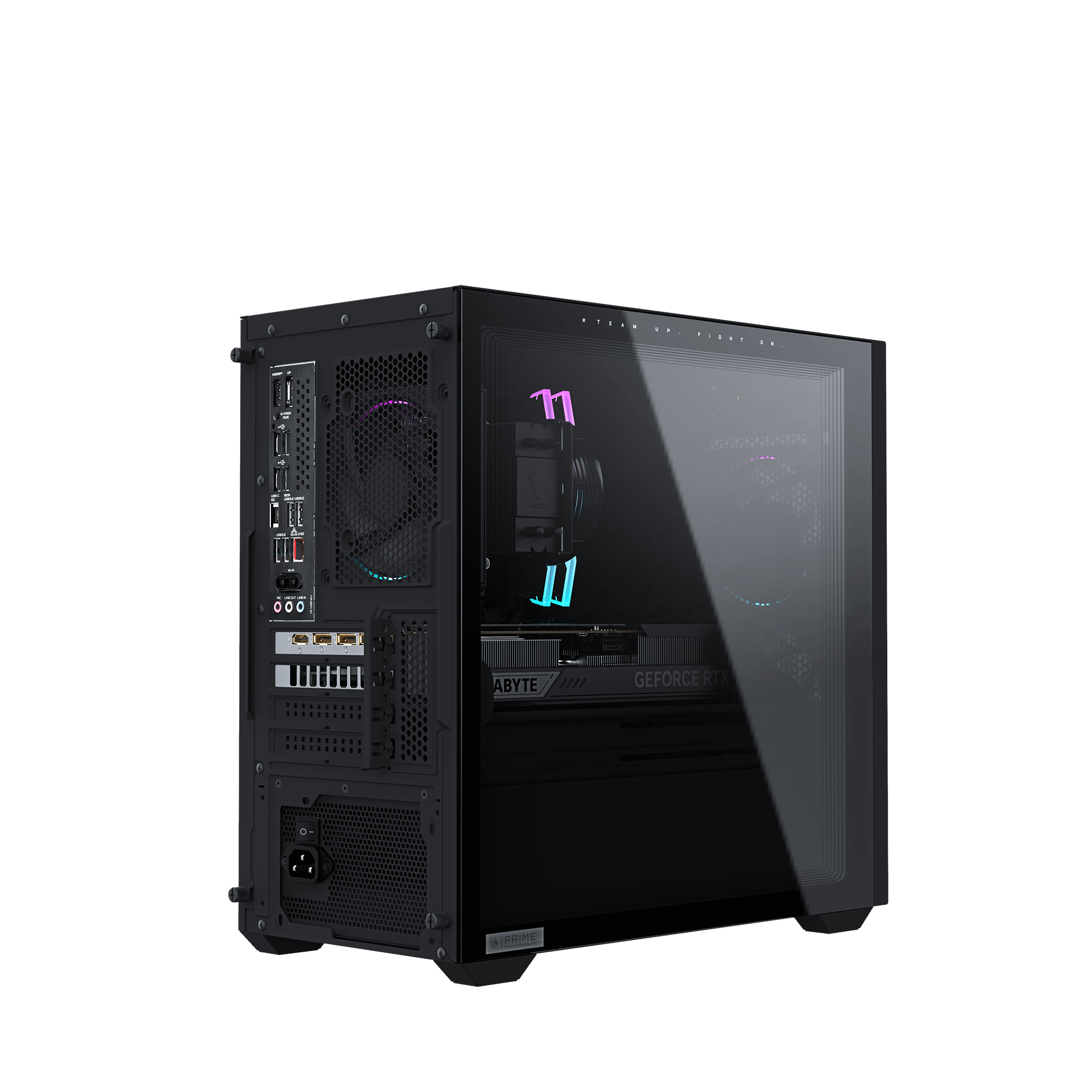 Gigabyte Gaming PC AORUS PRIME 3 AP3A5N6T-5113, Ryzen 5 9500F, B850, RTX 5060 Ti 8GB, DDR5 16GB, 1TB