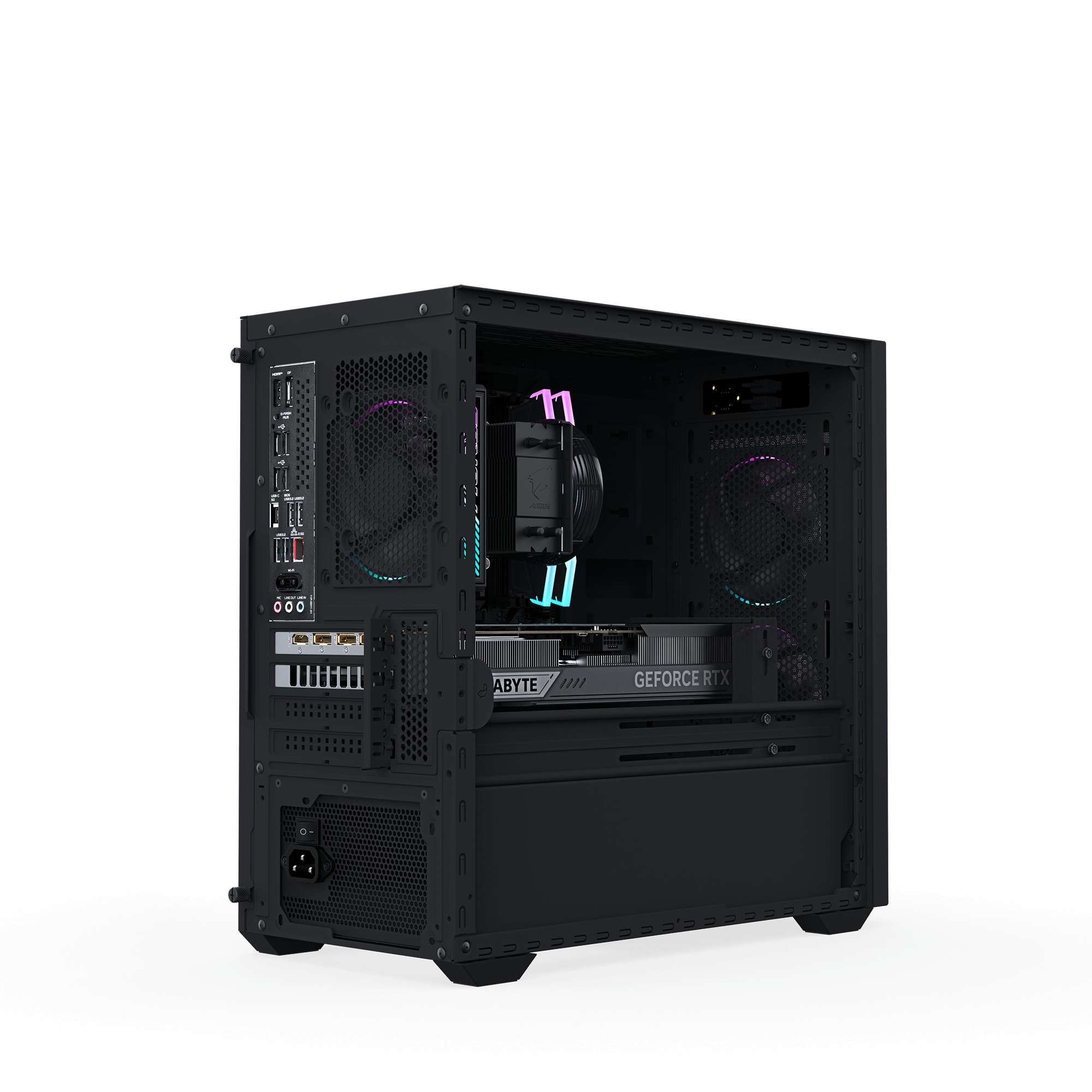 Gigabyte Gaming PC AORUS PRIME 3 AP3A5N6T-5113, Ryzen 5 9500F, B850, RTX 5060 Ti 8GB, DDR5 16GB, 1TB