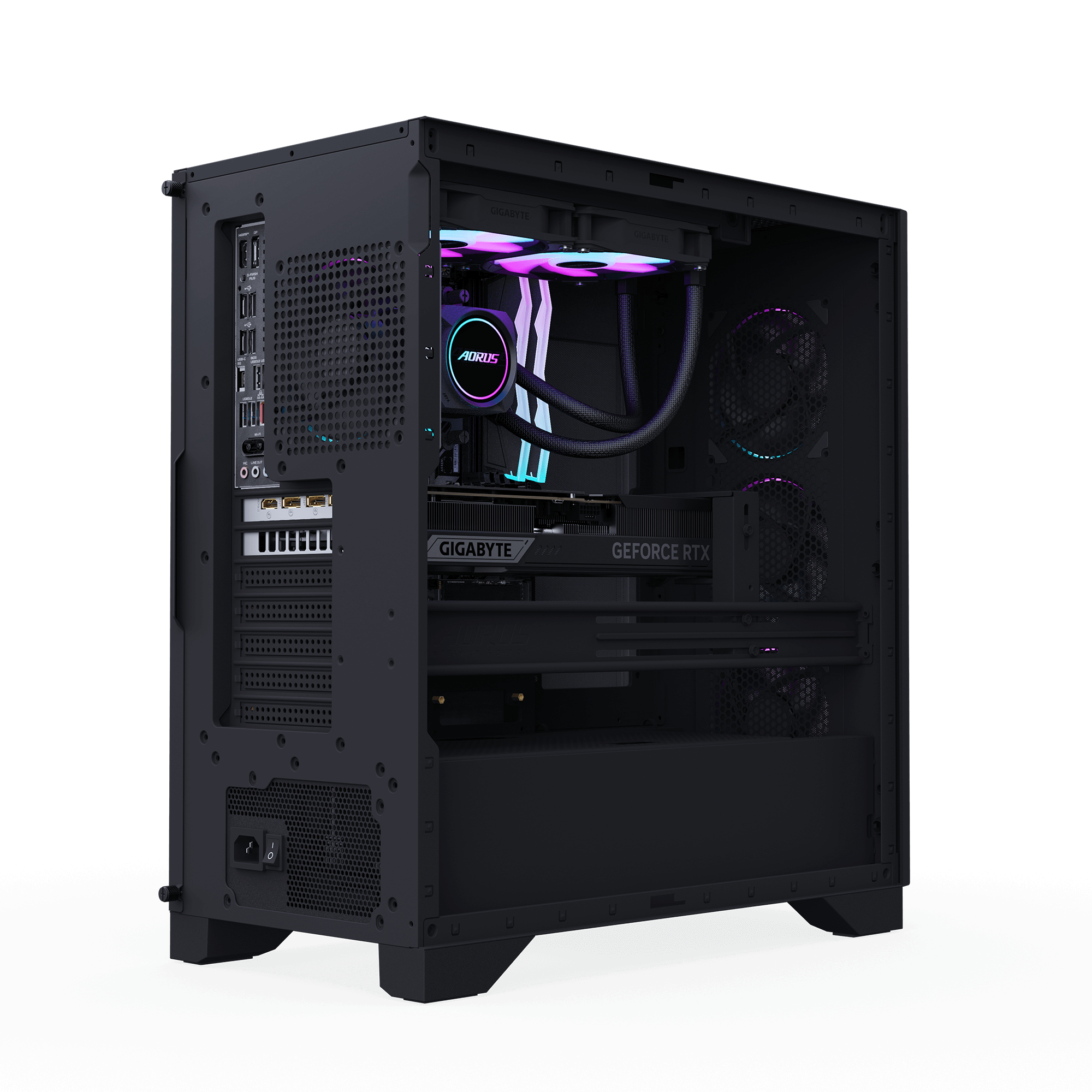 Gigabyte Gaming PC AORUS PRIME 5 A7N7T-5102AU, AMD Ryzen 7 9800X3D, B850, GeForce RTX 5070ti, 32GB 2x16GB DDR5, 2TB