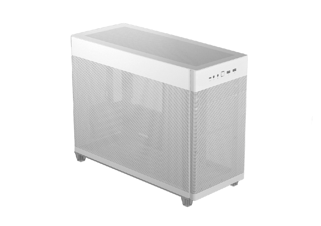 ASUS Prime AP201 Mesh White Micro-ATX PC Case AP201 PRIME CASE MESH WHITE