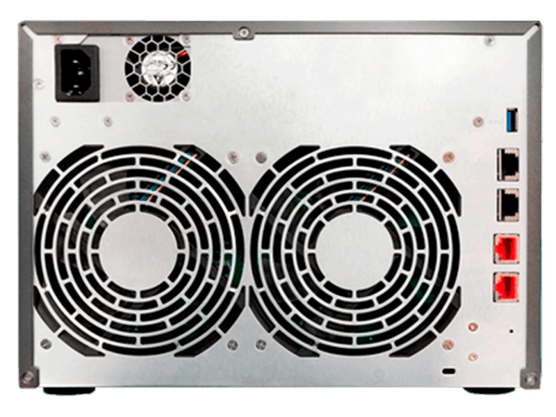 Asustor 8 Bay NAS,Intel ATOM C3538 Quad-Core, 8GB 10GbE x 2, 2.5 GbE x 2, USB 3.2 Gen-1 x 2