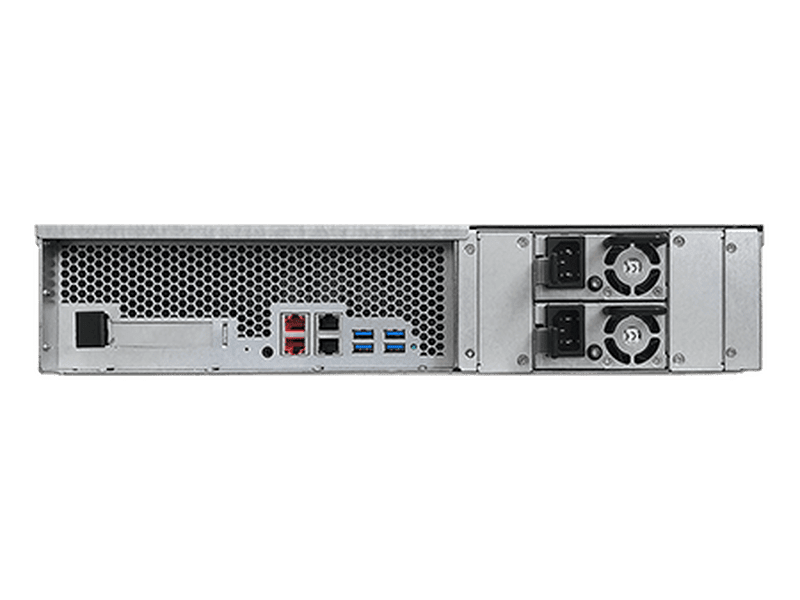 Asustor 12 Bay NAS,Intel ATOM C3538 Quad-Core, 8GB GbE x 2, 2.5 GbE x 2